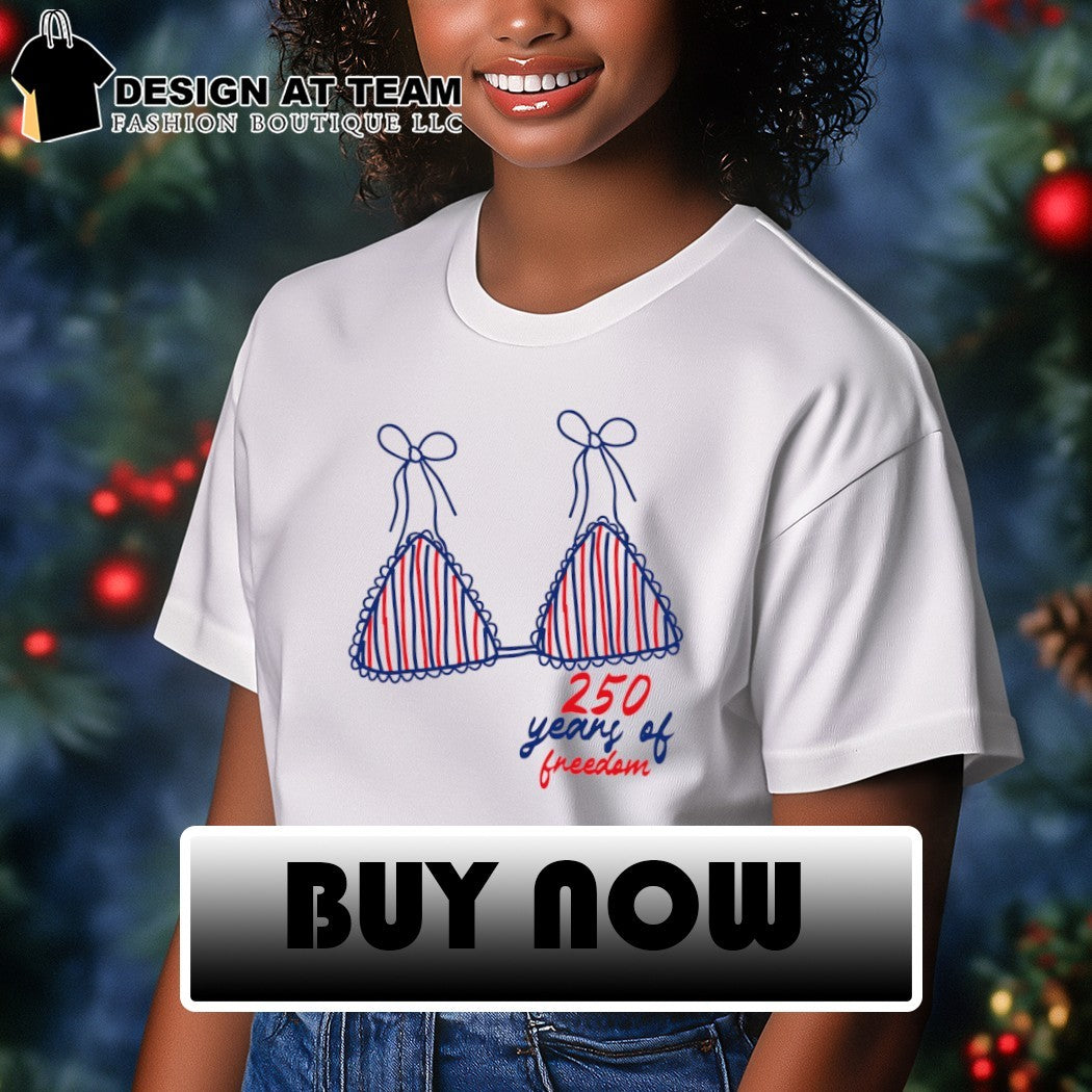 Patriotic Beach Bikini 250 Years of Freedom USA 4th of July 2026 shirt