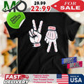 Peace up a-town down shirt