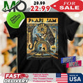 Pearl Jam Dark Matter Tour May 18 2025 At PPG Paints Arena Pittsburgh PA With Teen Jesus And The Jean Teasers Event Poster By Zeb Love Shirt