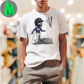 Pete Crow-Armstrong Bat Flip Big Head T-Shirt Chicago Cubs Baseball Fan Apparel Signature Graphic Tee