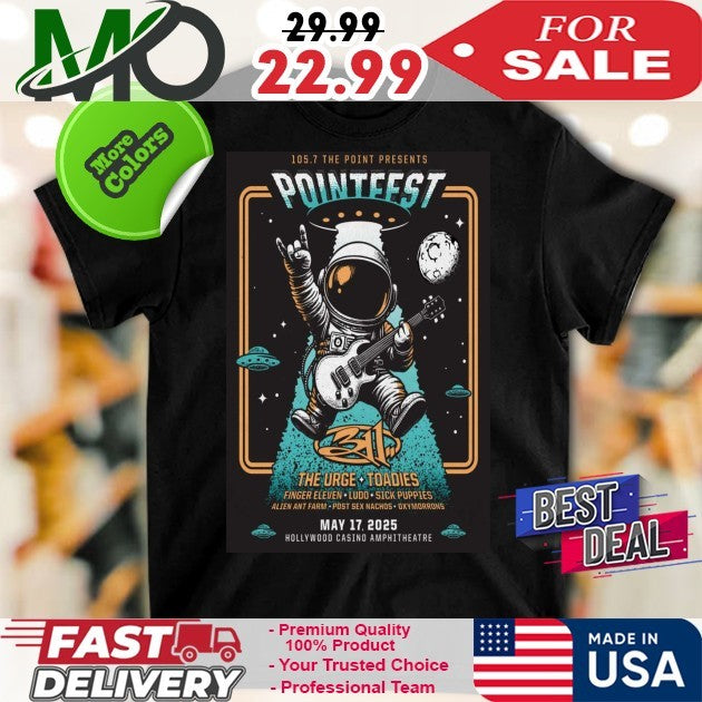 Pointfest The 311 May 17, 2025 St. Louis, MO in Hollywood Casino Amphitheater Poster Shirt