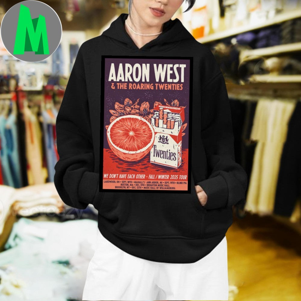 Poster 2025 Aaron West & The Roaring Twenties Fall Winner Tour Shirt