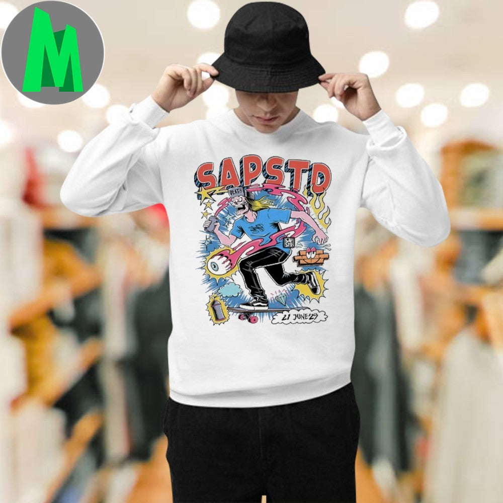 SAPSTD Go Skateboarding Day June 21, 2025 Graphic T-Shirt