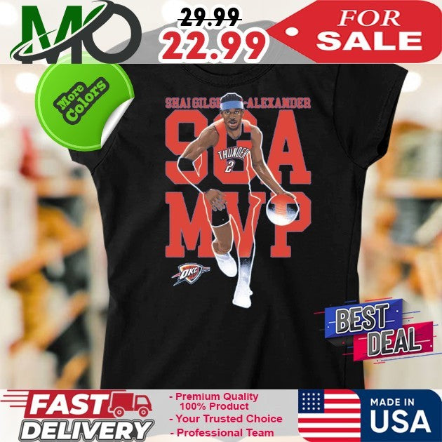 ShaI gilgeousalexander 2025 NBA mvp shirt