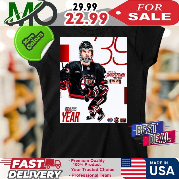 Siamion Marshchanok Pueblo Bulls Mountain Division Rookie Of The Year Shirt