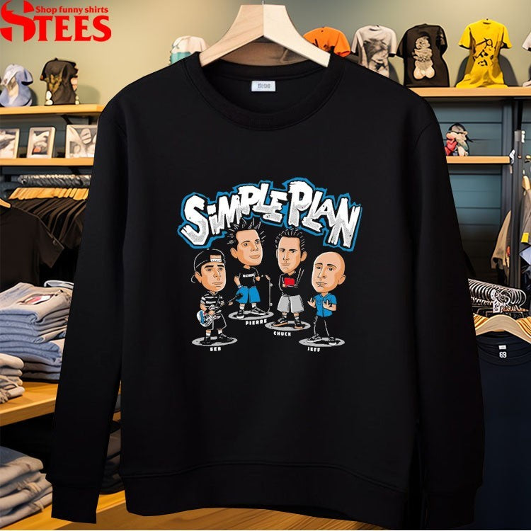 Simple Plan Bobblehead T-shirts