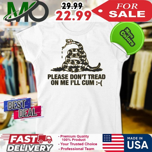Snake Emoji Please Don’t Flag Me Shirt