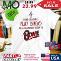 Some Grandmas Play Bingo Real Grandmas Listen To Bowie Logo Shirt
