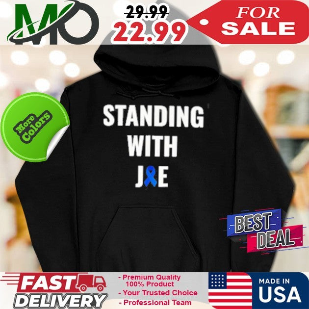 Standing With Joe Prostate Cancer Awareness Ribbon Shirt