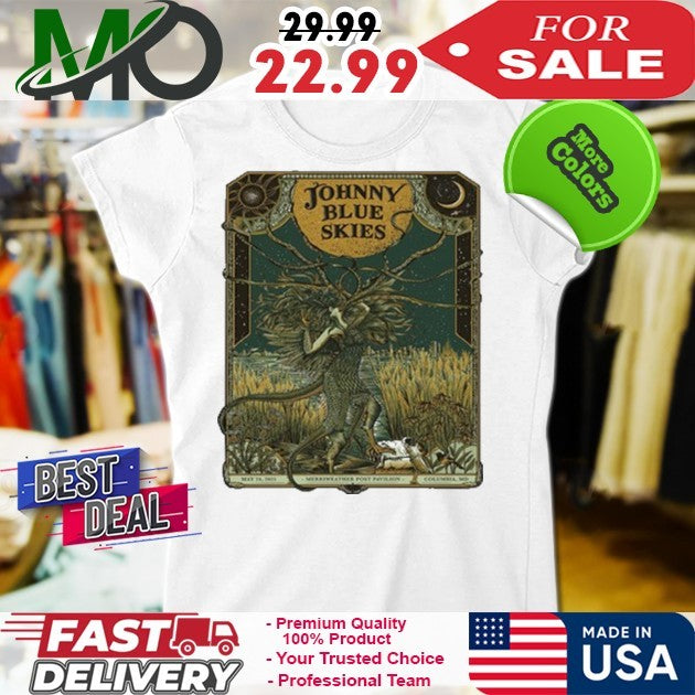Sturgill Simpson Johnny Blue Skies 2025 Columbia MD Concert Tour Shirt – Official Country Rock Fan Merch