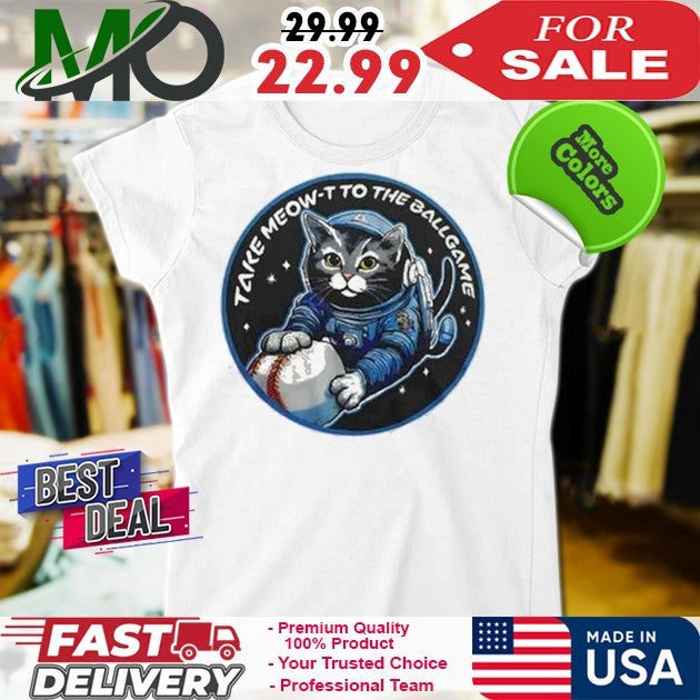 Take Meow-T To The Ballgame Rocket City Trash Pandas Cat Night Special Edition Shirt