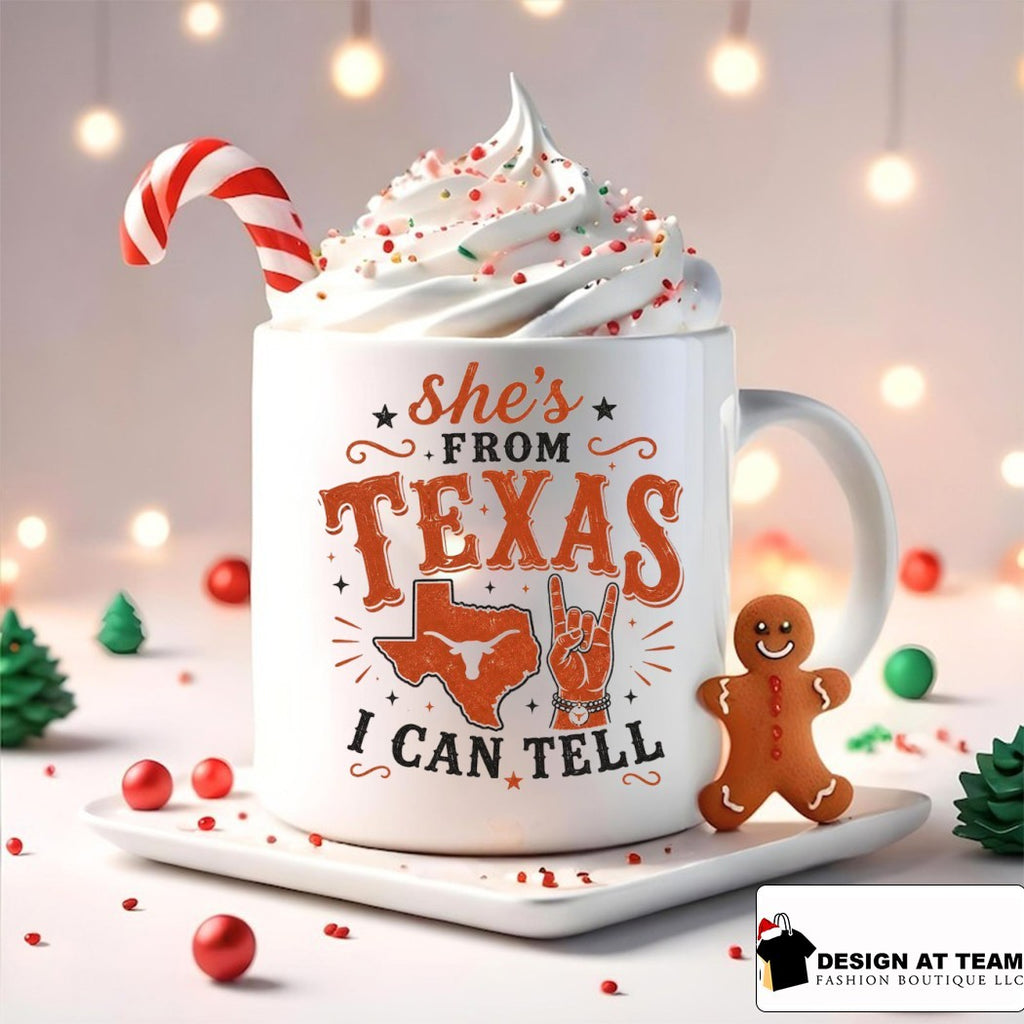 Texas Longhorns Softball she’s from Texas I can tell shirt