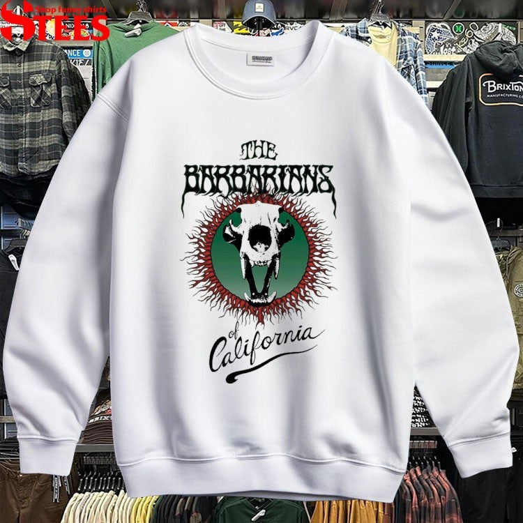 The Barbarians Of California Bear Skull T-shirts