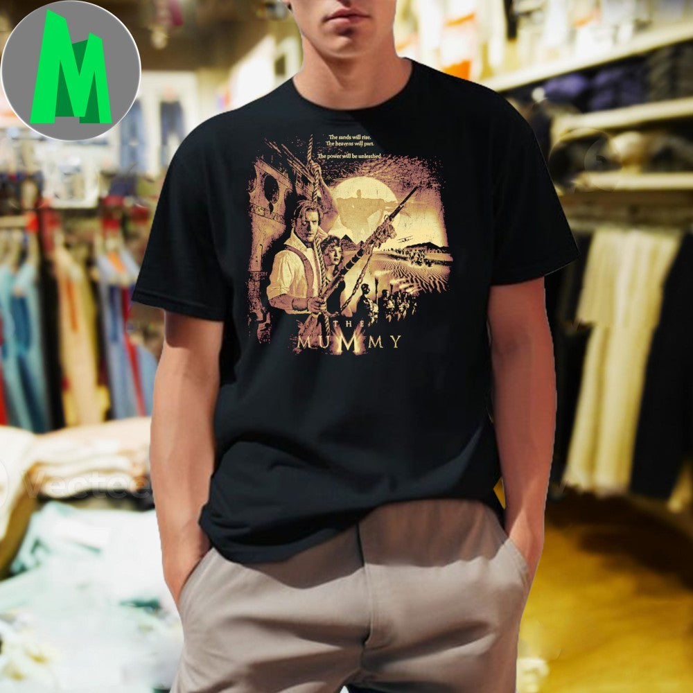 The Mummy (1999) Retro Movie Poster Graphic T-Shirt
