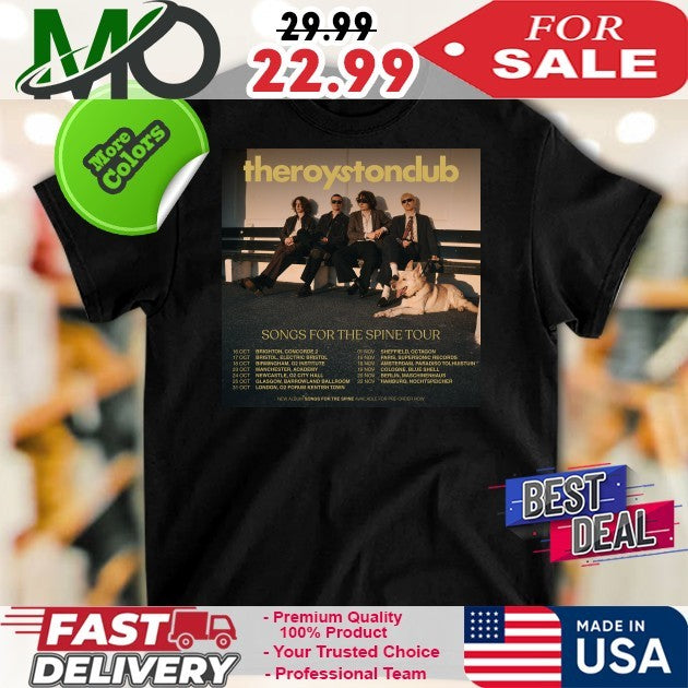 The Royston Club Songs For The Spine Tour Shirt