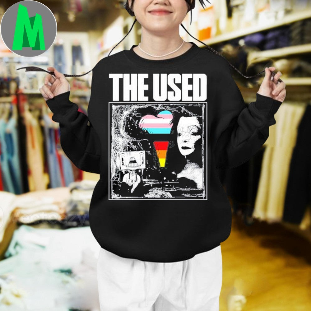 The Used Pride Month 2025 LGBTQ+ Band Fan T-Shirt