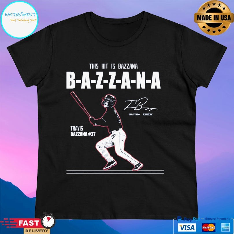 This Hit Is Bazzana Travis Bazzana Cleveland Guardians Signature T-shirt