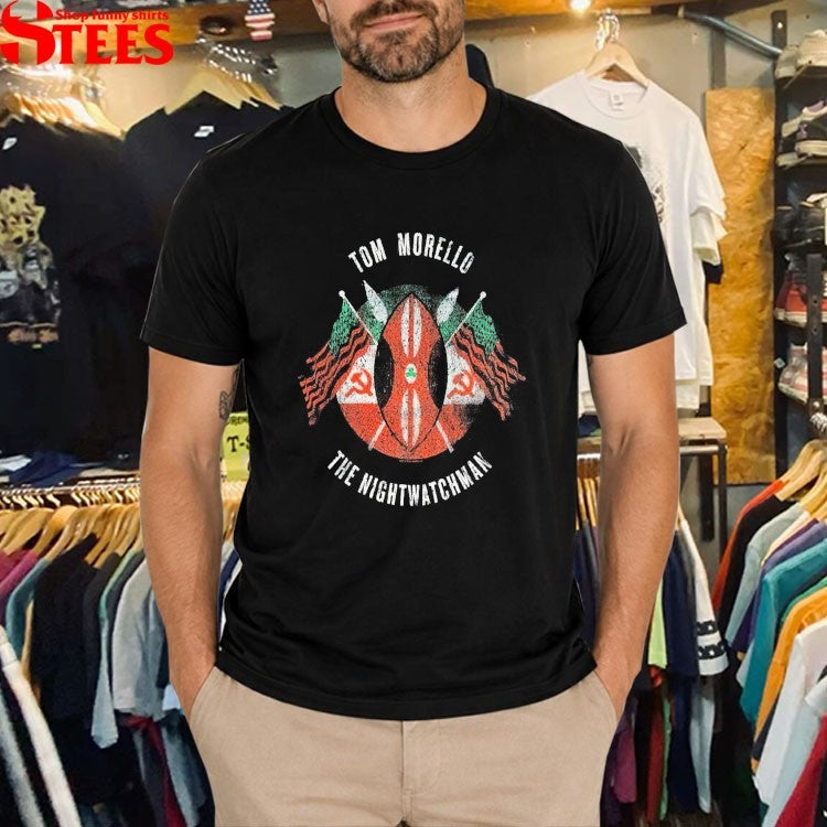 Tom Morello The Night Watchman T-shirts