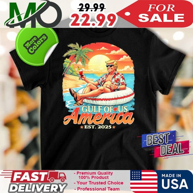 Trump American Gulf Trump Merchandise Est 2025 Shirt