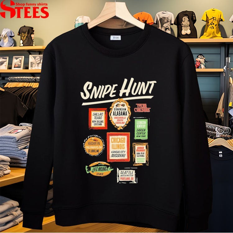 Tyler Childers Snipe Hunt Frames 2026 Tour T-shirts