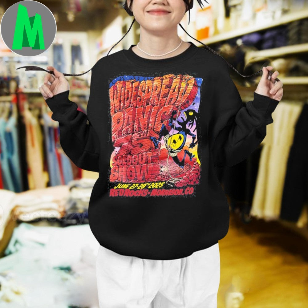 Widespread Panic 2025 Red Rocks Shirt
