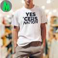 Yes ‘Cers Nation Indiana Pacers T-Shirt NBA Basketball Fan Apparel Team Merch