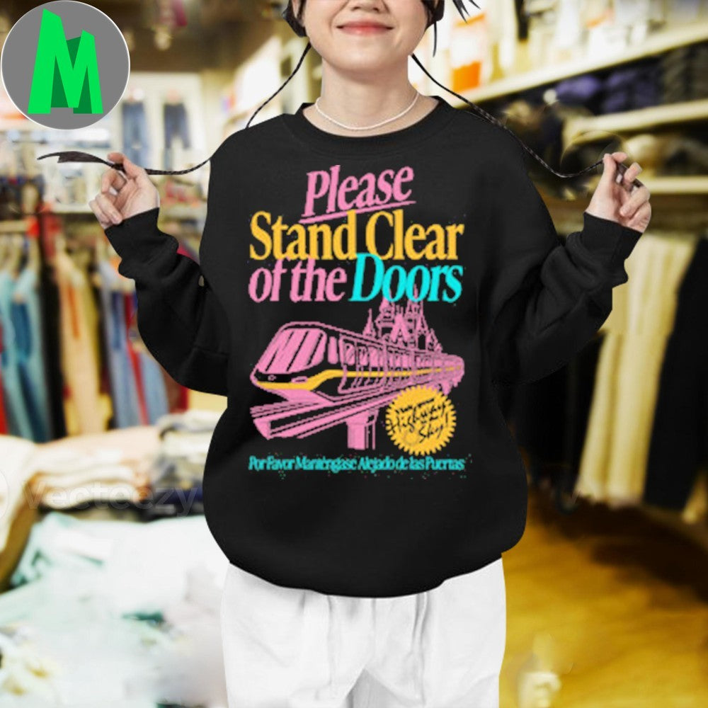Youth Monorail Please Stand Clear of the Doors Graphic T-Shirt