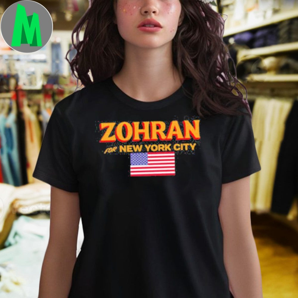 Zohran Mamdani for New York City Campaign Shirt
