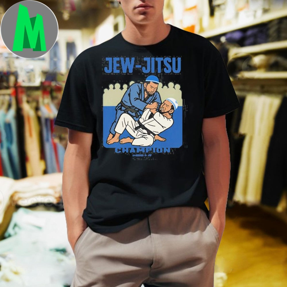 kibididripp Jew Jitsu Champion Shirt