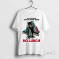 Officials 2 Coffees 3 Marlboro Reds Skeleton Holding Shotgun No Lunch Premium T Shirts Sweater