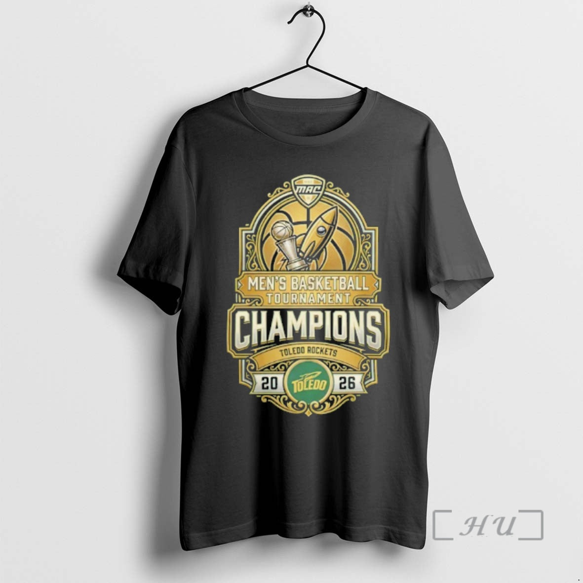 Officials 2026 Mac Mens Basketball Conference Tournament Toledo Rockets Champions Logo Premium T Shirts Sweater