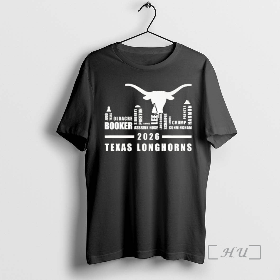 Officials 2026 Texas Longhorns All Names City Skyline