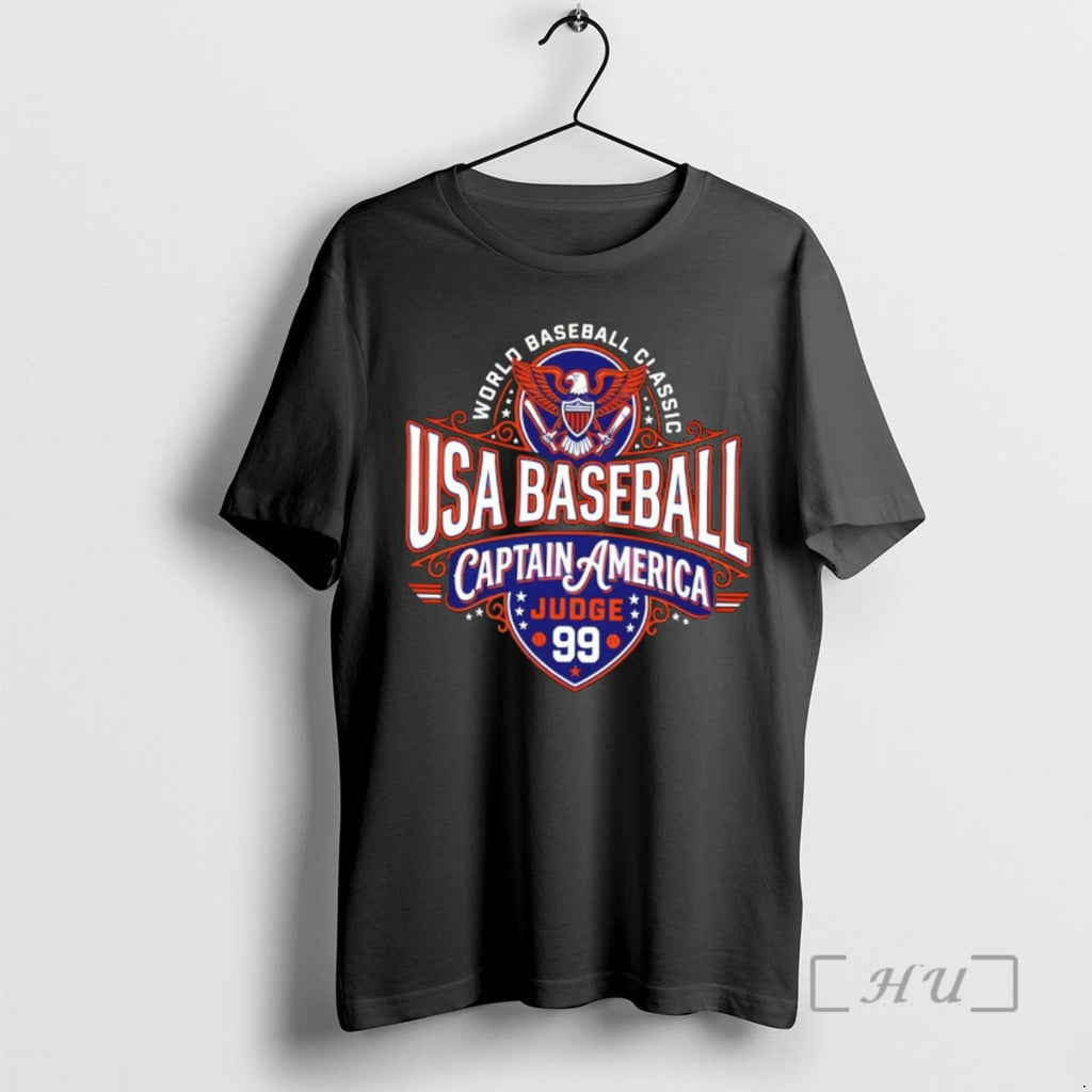 Officials Aaron Judge 99 Usa World Baseball Classic Captain America
