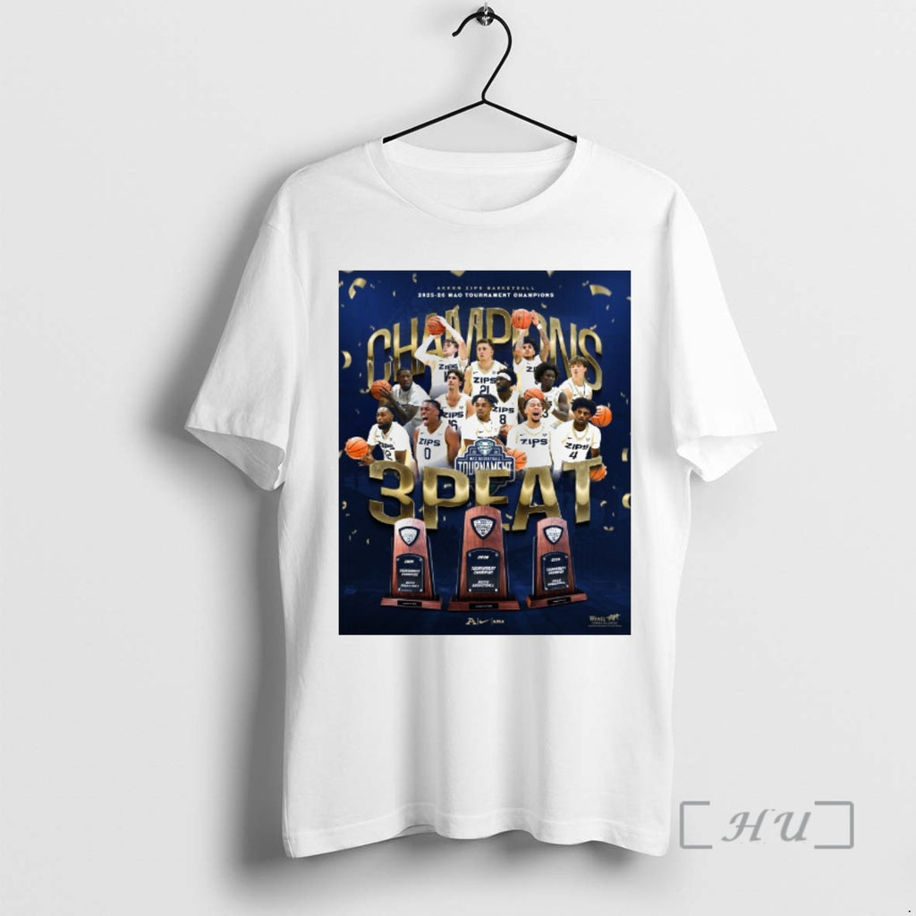Officials Akron Zips Basketball 2025 26 Mac Tournament Champions