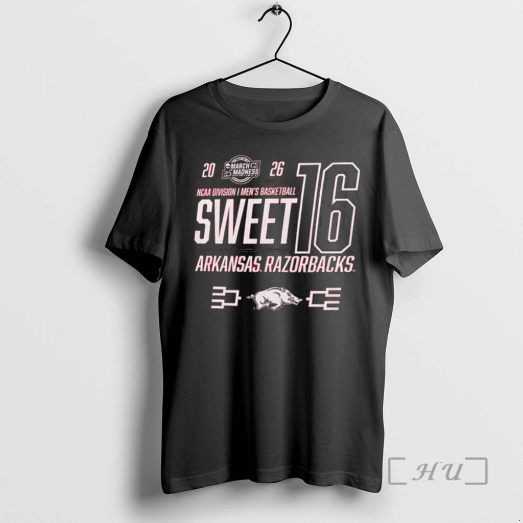 Officials Arkansas Razorbacks 2026 Ncaa March Madness Sweet 16 Bound