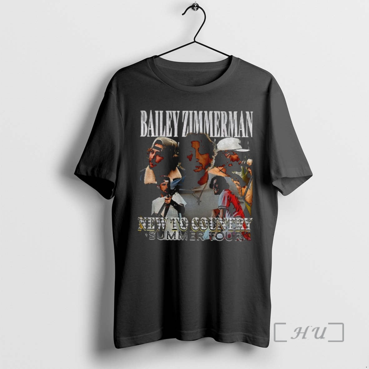Officials Bailey Zimmerman Style 2026 Music New To Coutry Summer Tour Graphic Premium T Shirts