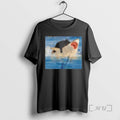 Officials Black Cat Biting Shark