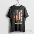 Officials Bourbon Built America Patriotic Whiskey 1776 Freedom American Flag