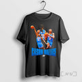 Officials Cason Wallace Oklahoma City Thunder Basketball Player Action Graphic