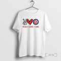 Officials Chicago Cubs Baseball Peace Love Cubs Logo