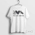 Officials Chicago White Sox Baseball Peace Love White Sox Logo