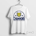 Officials Cornerstone Christian Cougars 2026 Cif State Division Iii Boys Basketball Champions Premium T Shirts