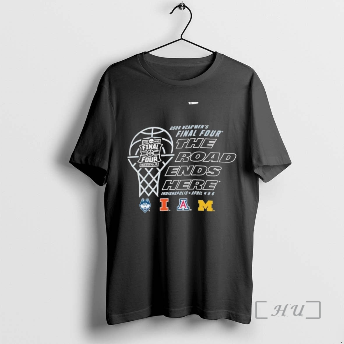 Officials Final 4 2026 Ncaa Mens Basketball The Roads Ends Here Premium T Shirts Sweater