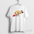Officials French Bulldog Pooping On Maga Hat Anti Trump Liberal Political Premium T Shirts Sweater