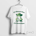 Officials Frog If I Shenan Once Ill Shenanigan St Patricks Day Premium T Shirts Sweater
