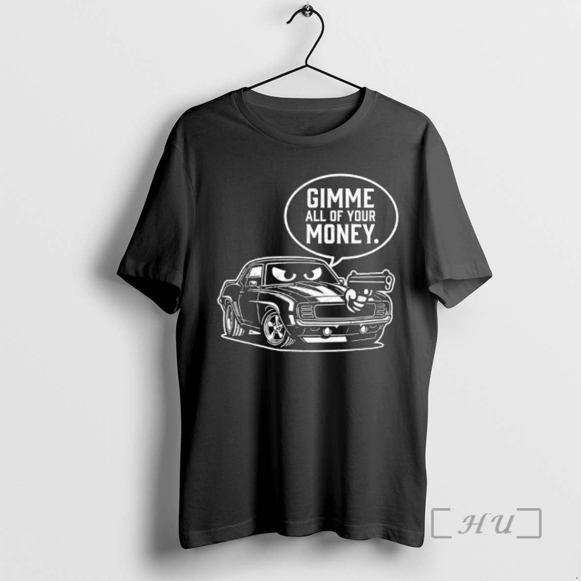 Officials Gimme All Of Your Money Funny Car Humor