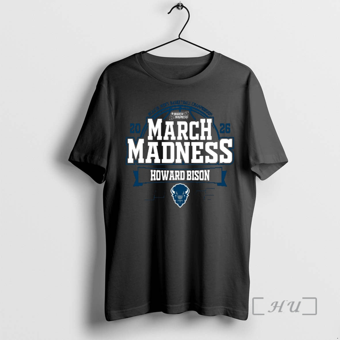 Officials Howard Bison 2026 Ncaa Di Mens Basketball Championship March Madness Bound Premium T Shirts