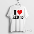 Officials I Love Red 40