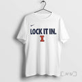 Officials Illinois Fighting Illini Lock It In 2026 On Court Bench Premium T Shirts Sweater