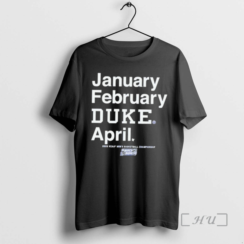 Officials January February Duke April Ncaa Division I Mens Basketball Tournament Premium T Shirts Sweater